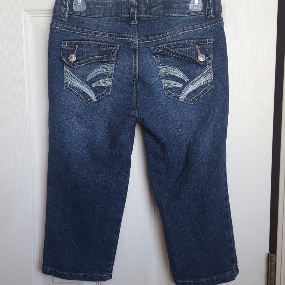Girls jean Capri pants